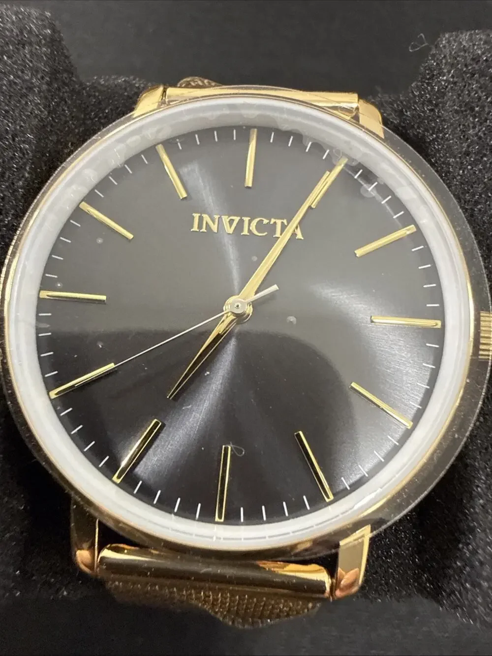 Invicta Angel Starlight Womens Watch, 38mm Dial # 48845 Charcoal Color Dial